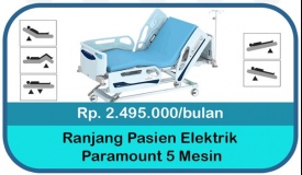 Sewa Ranjang Pasien Elektrik 5 Fungsi Paramount