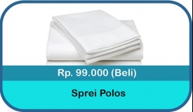 Sprei Ranjang Pasien Polos 