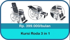Sewa Kursi Roda 3in1